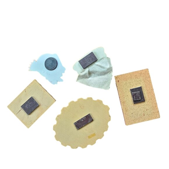 Vintage Lot of 5 Refrigerator Magnets Funny Collectible Avon Witch Plus More - Picture 12 of 16